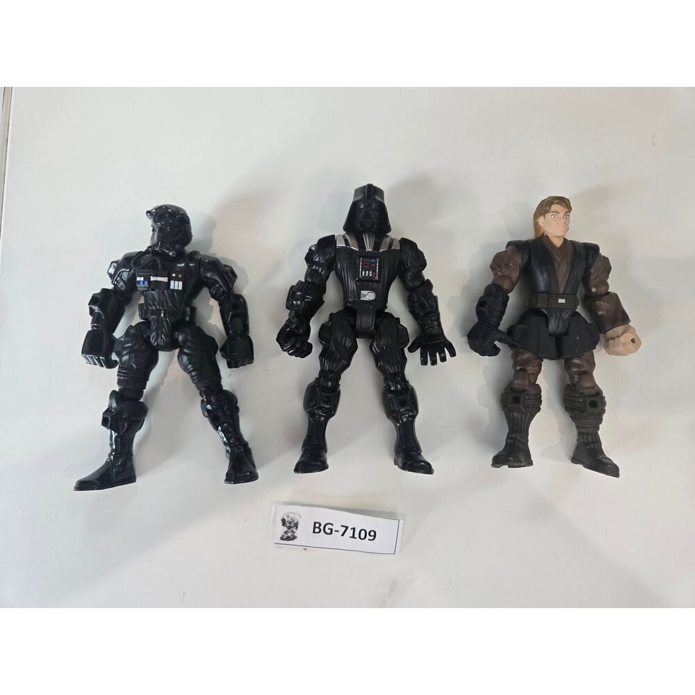 Star Wars Hero Mashers Anakin, Darth Vader, Tie Fighter Pilot Action Figure